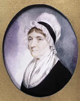 Oil On Ivory Prints: The Artist's Mother, between 18th and 19th century