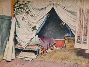 Curtains Collection: The Artists Paris Studio, 1893. Artist: Stanislaw Wyspianski