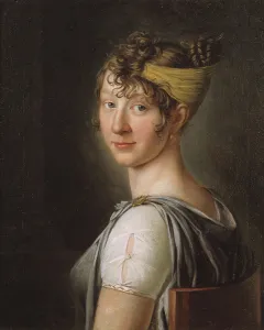 Artists Sister Prints: The Artist's Sister Wilhelmina, 1806. Creator: Per Krafft the Younger