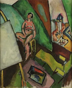 Dufy Prints: Artist's studio, 1907. Creator: Dufy, Raoul (1877-1953)