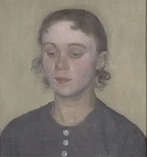 The Artist's Wife, Ida Hammershoi, née Ilsted, 1894. Creator: Vilhelm Hammershøi