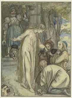 Worship Prints: The Arts Pay Homage to Spring, c1852. Creator: Frederic Leighton
