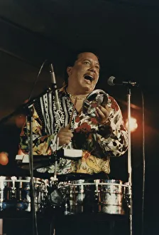 Percussion Prints: Arturo Sandoval, North Sea Jazz Festival, Netherlands, 1991. Creator: Brian Foskett