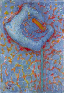 De Stijl Prints: Arum Lily, 1908-1909. Creator: Mondrian, Piet (1872-1944)