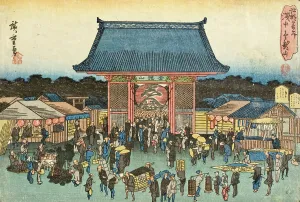 Asakusa, Edo, 1853. Creator: Ando Hiroshige