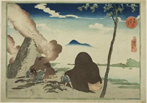 Shovel Prints: Asakusa Imado, from the series Famous Places in the Eastern Capital (Toto Meisho)
