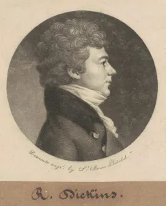 Government Official Prints: Asbury Dickins, 1801. Creator: Charles Balthazar Julien Fevret de Saint-Memin