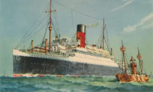 White Star Line Gallery: Ascania, Cunard White Star, 1920s