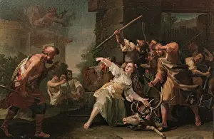 Parma Prints: Ascanius shoots the stag of Silvia, 1779. Creator: Gallinoni, Paolo (active 1778-1779)