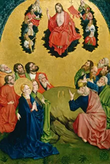Ascending Gallery: The Ascension, 1456 / 1457. Creator: Johann Koerbecke