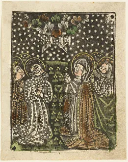 Ascension Prints: The Ascension, 1460-65. Creator: Unknown