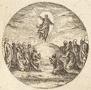 Disciple Gallery: The Ascension, c. 1631. Creator: Jacques Callot