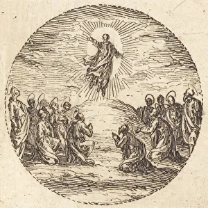 Disciple Gallery: The Ascension, c. 1631. Creator: Jacques Callot