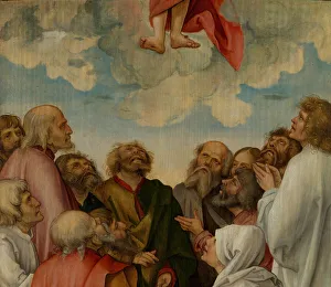 Floating Prints: The Ascension of Christ, 1513. Creator: Hans von Kulmbach