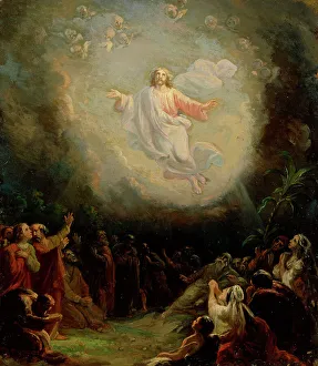 Heavens Prints: The Ascension of Christ, sketch for the Lemlanni altarpiece