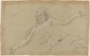 Ascension Prints: Ascension of the Magdalene, late 1650s. Creator: Baldassare Franceschini