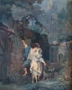 Philibert Louis Gallery: The Ascent, or The Morning Farewell (L?escalade, ou les adieux du matin), 1787