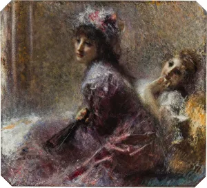Tranquillo 1837 1878 Prints: In ascolto (Listening), 1875-1878