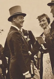 Wallis Prints: Ascot, June, 1935 - King Edward, then Prince of Wales, with Mrs. Simpson, 1937