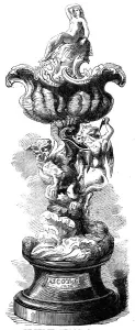 Cotterill Edmund Prints: The Ascot Race Plate: the Ascot Cup - Perseus and Andromeda, 1856. Creator: Unknown