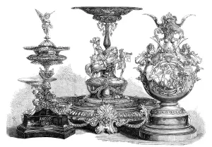Roskell Hunt Prints: The Ascot Races Prize Plate: the Royal Hunt Cup