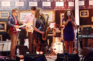Asha Parkinson, A Chinnery, B Crane and L Songi, Pantiles, Royal Tunbridge Wells, Kent, 2015