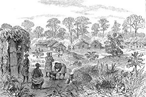 Stirring Prints: The Ashantee War: Sutah - station on the road to Coomassie
