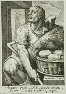 Asher, c1590. Creator: Jacques de Gheyn II