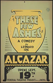 Ashes Prints: These Few Ashes, San Francisco, 1938. Creator: Unknown