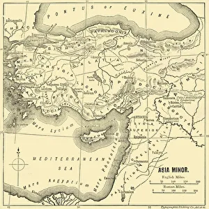 Asia Minor - Map, 1890. Creator: Unknown