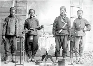 Asian Men, 1880. Creator: Nikolai Nikolaevich Petrov