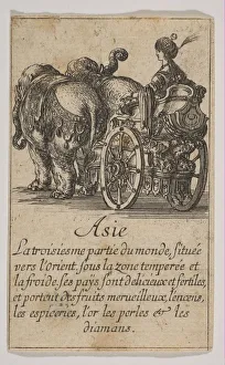 De Saint Sorlin Gallery: Asie, 1644. Creator: Stefano della Bella