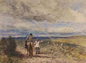 Asking the Way, 1845-55. Creator: David Cox the Elder