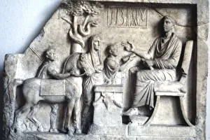 Aesculapius Collection: Asklepios, Greek God of Medicine of Healing, c6th century BC
