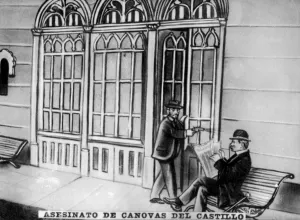 Assasination of Antonio Canovas del Castillo, 1897 Assasination of Antonio Canovas del Castillo, 1897