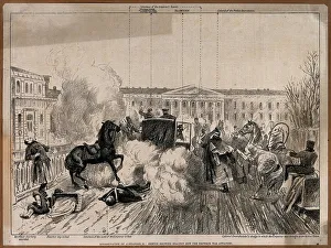 Alexander Nikolayevich Collection: The Assassination of Alexander II on 13 March 1881, 1881