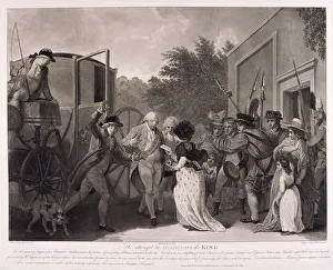 F Jukes Prints: Assassination attempt on King George III, 1786. Artist: Francis Jukes