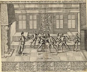 The Assassination of the Duke of Guise, 1588. Artist: Anonymous The Assassination of the Duke of Guise, 1588. Artist: Anonymous