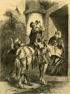 Cassells Illustrated History Of England Collection: Assassination of Edward the Martyr, c1890. Creator: Unknown