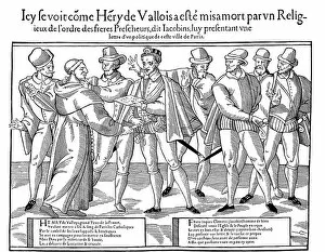 Duke Of Anjou Gallery: Assassination of Henry III, King of France, 1589 (1589-1590)