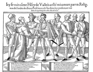 Duke Of Anjou Gallery: Assassination of Henry III, King of France, 1589 (1589-1590)