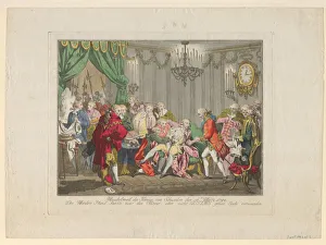 Gustav Iii Prints: The Assassination of King Gustav III on 16 March 1792, 1792. Artist: Anonymous