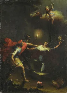 The Assassination of Saint Wenceslaus, 1750. Creator: Anonymous