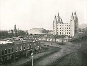 Tabernacle Prints: The Assembly Hall, Tabernacle and Mormon Temple, Salt Lake City, USA, 1895. Creator