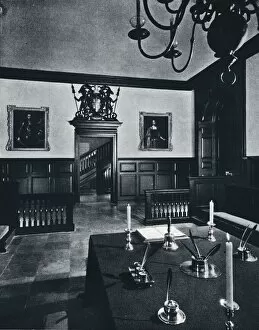 Capitol Of Williamsburgh Gallery: The Assembly Room of the House of Burgesses, c1938