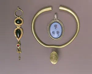 4th Century Prints: Assorted Greek and Roman jewelry, 4th century BC-17th century