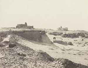 Teynard Felix Gallery: Assouan, Ruines de l Ancienne Enciente Arabe, au Sud-Est de la Ville, 1851-52