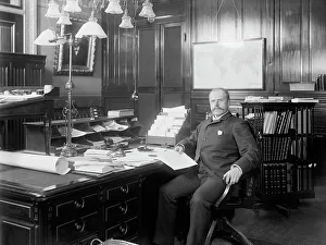 Dry Plate Negative Prints: Asst. Sec'y of the Navy Soley, between 1890 and 1901. Creator: Unknown