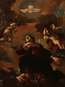 The Assumption of the Blessed Virgin Mary, 1620. Creator: Guercino (1591-1666)