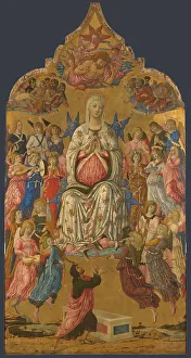 Assunta Prints: The Assumption of the Virgin, 1474. Artist: Matteo di Giovanni (ca. 1430-1495)